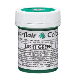 Sugarflair Sugarflair Chocolate Colour Light Green 35g