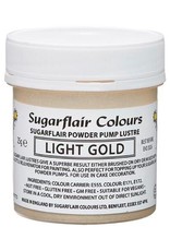 Sugarflair Sugarflair Pump Refill -Light Gold-25g