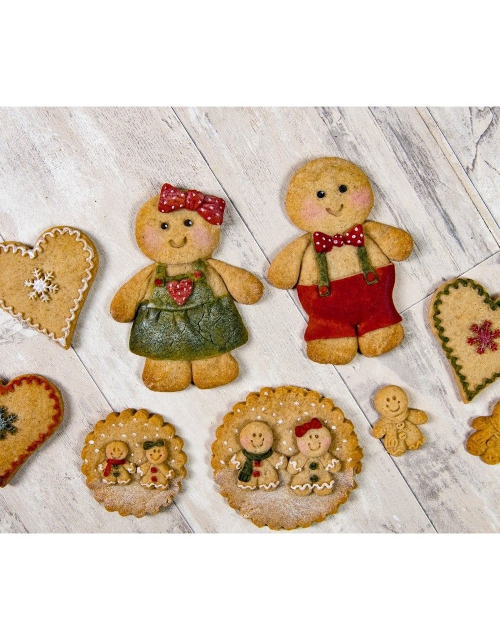 Karen Davies Karen Davies Siliconen Mould - Gingerbread Cookie