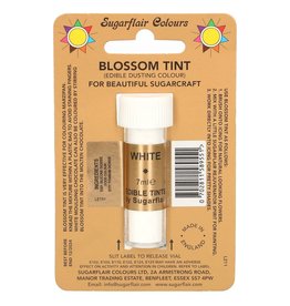 Sugarflair Sugarflair Dusting Colour WHITE, 7ml