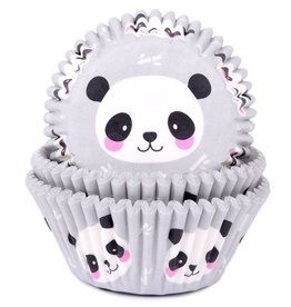 House of Marie House of Marie Baking Cups Panda pk/50