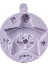 Karen Davies Karen Davies Siliconen Mould - Star Santa