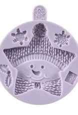 Karen Davies Karen Davies Siliconen Mould - Star Snowman