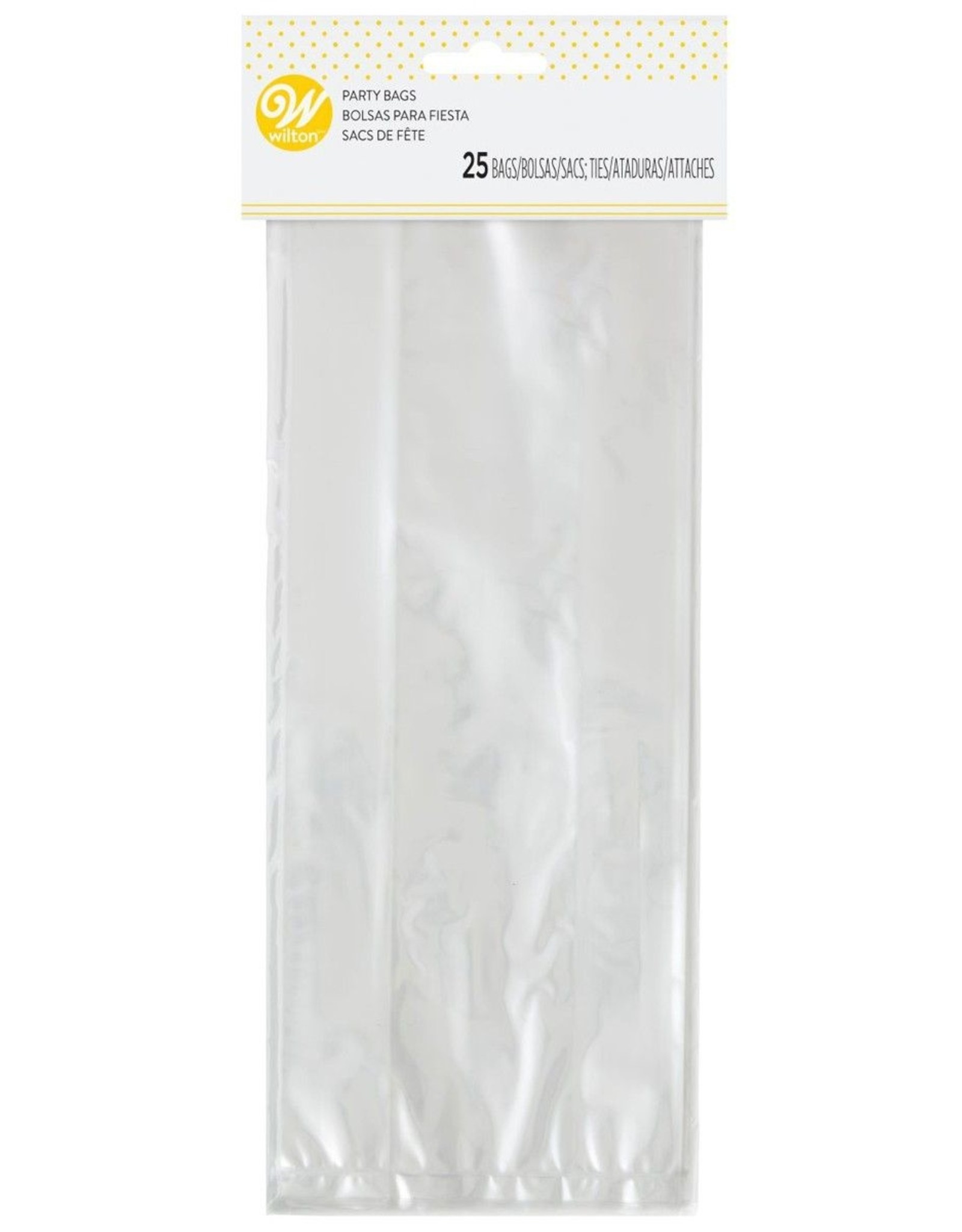 Wilton Wilton Clear Party Bags pk/25