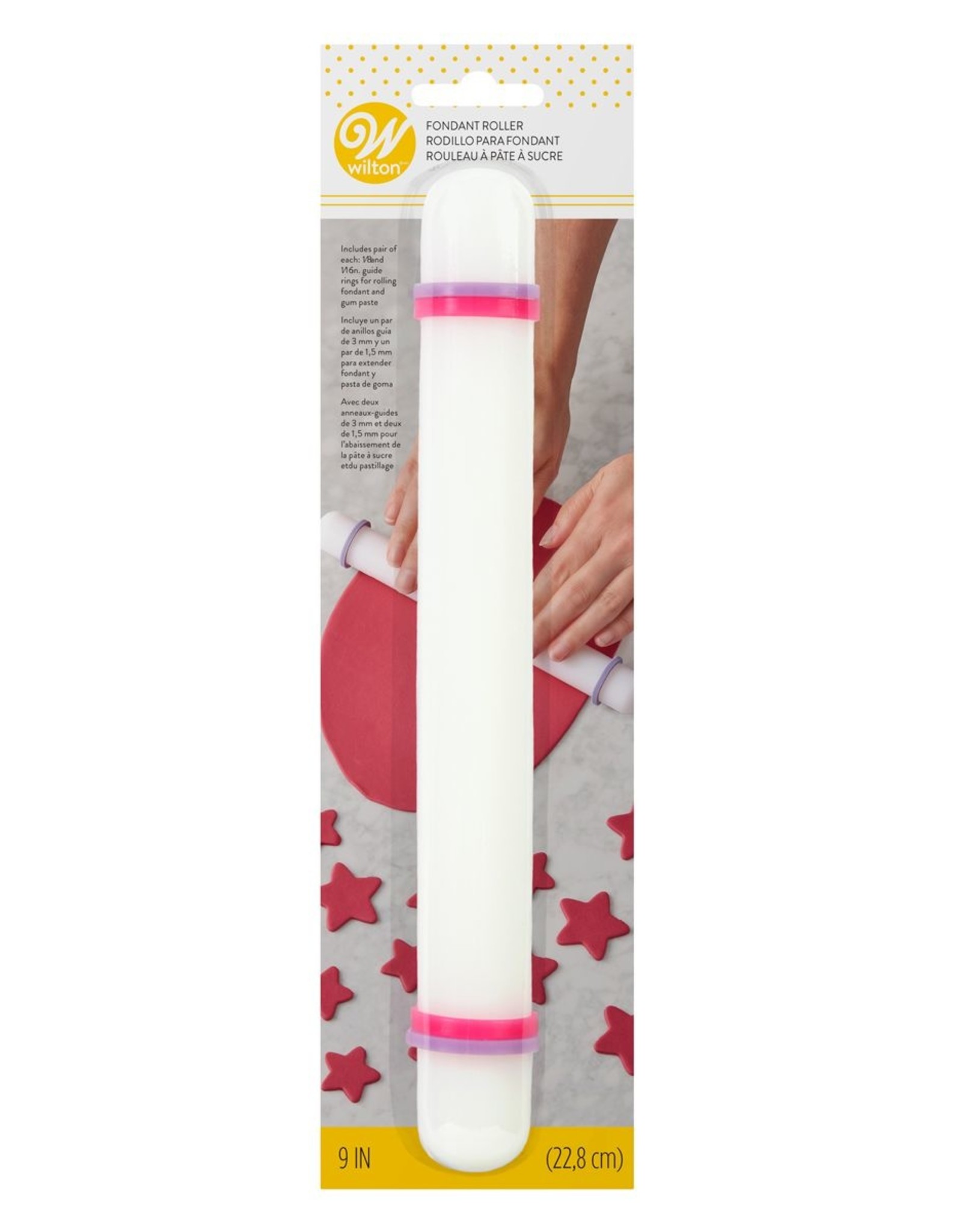 Wilton Wilton Perfect Height Rolling Pin 22,5cm