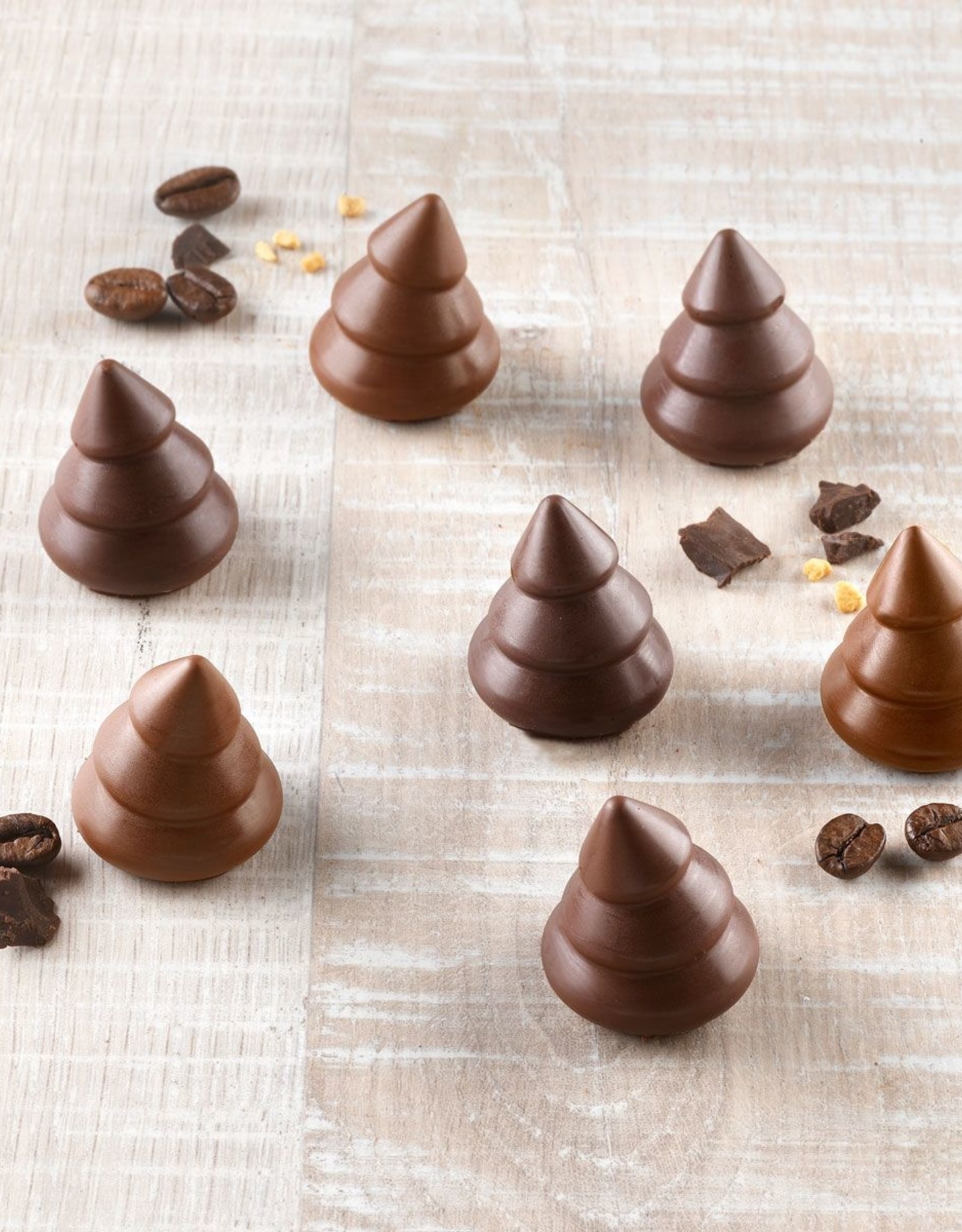 Silikomart Silikomart Chocolate Mould Choco Bomen