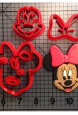 Disney Koekjes uitsteker Minnie Mouse Ø140mm Groot 7-delig