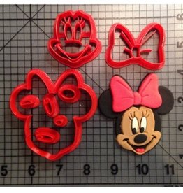 Disney Koekjes uitsteker Minnie Mouse Ø140mm Groot 7-delig