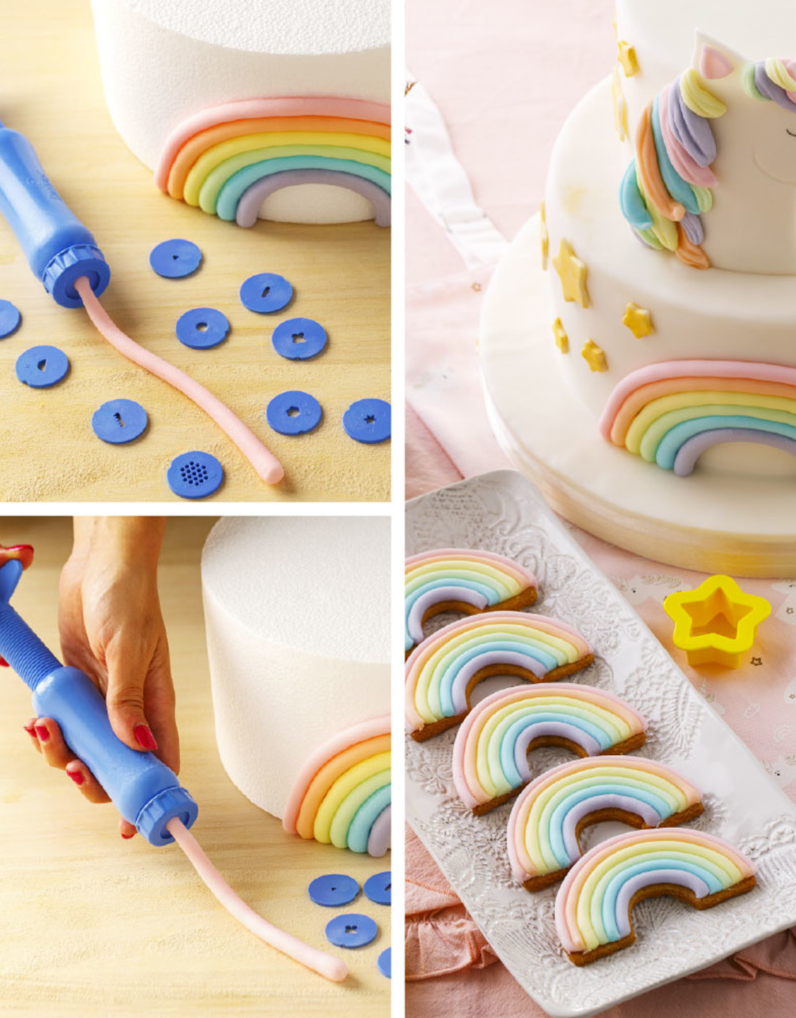 Decora Decortwist Sugar Gun inclusief 20 Schijven