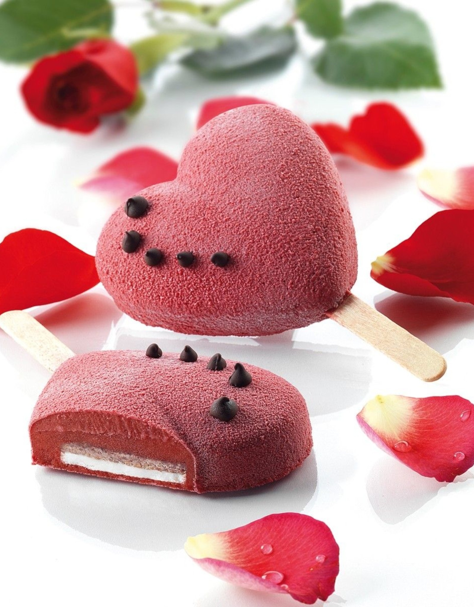 Silikomart Silikomart Ice Cream Mould Mini Heart/3