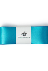 Decora Double Satin Ribbon 40mm x 3mtr Turquoise