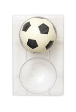 Decora Decora Chocolate Mould Voetbal /2 Ø 12cm