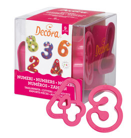 Decora Decora Uitstekerset Cijfers/9
