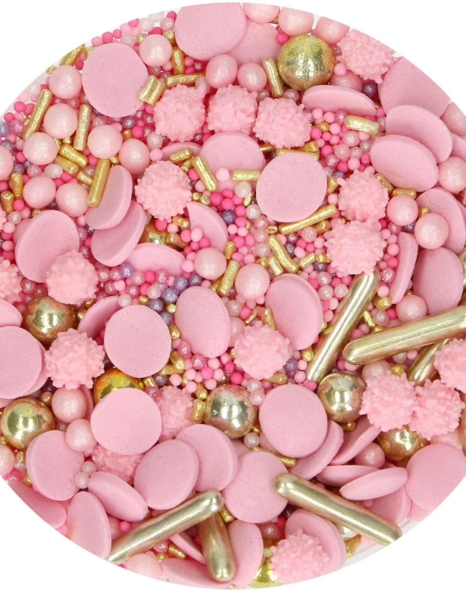 FunCakes FunCakes Sprinkle Medley Glamour Pink 65 g