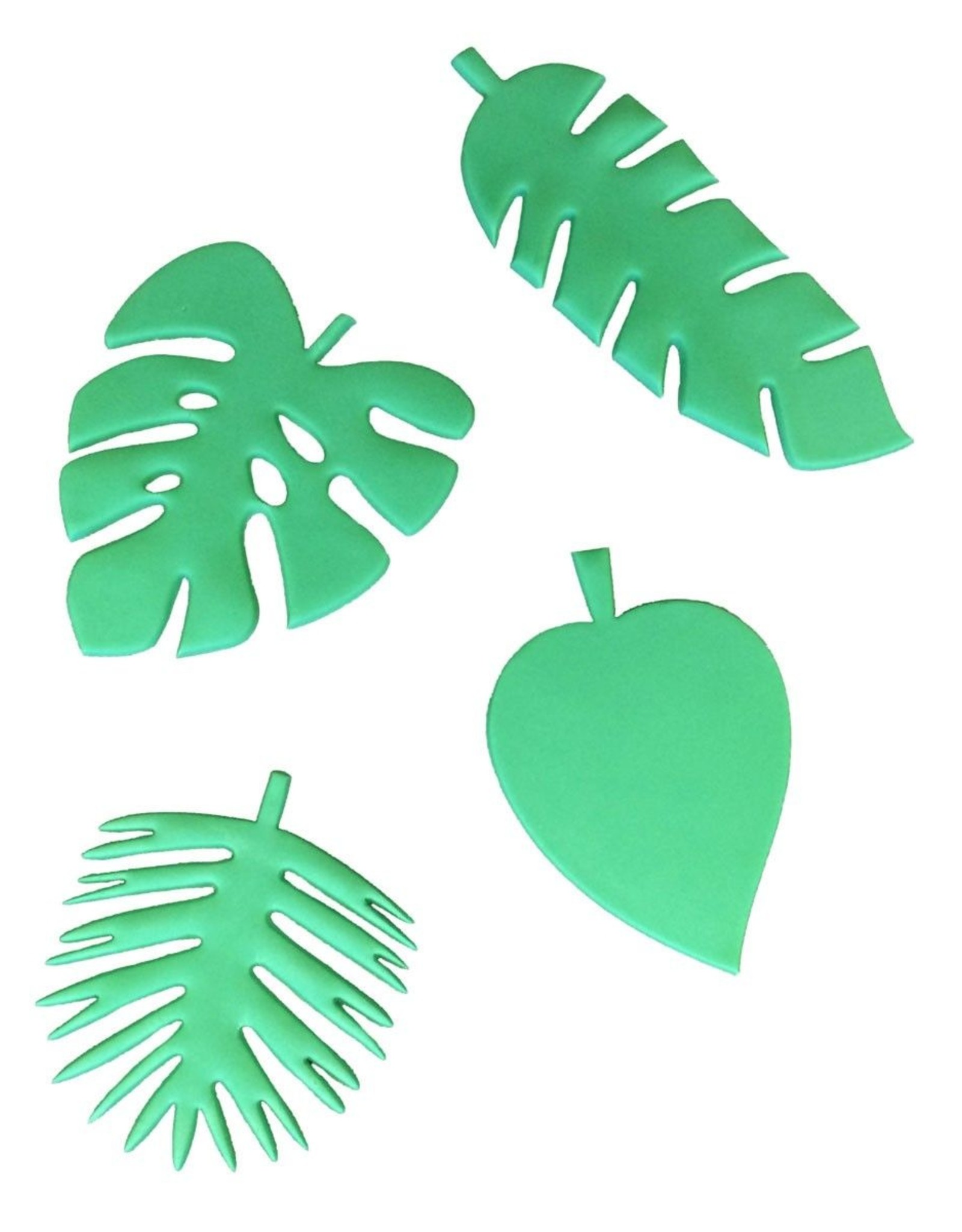 FMM FMM Totally Tropical Leaves Cutters Set/4