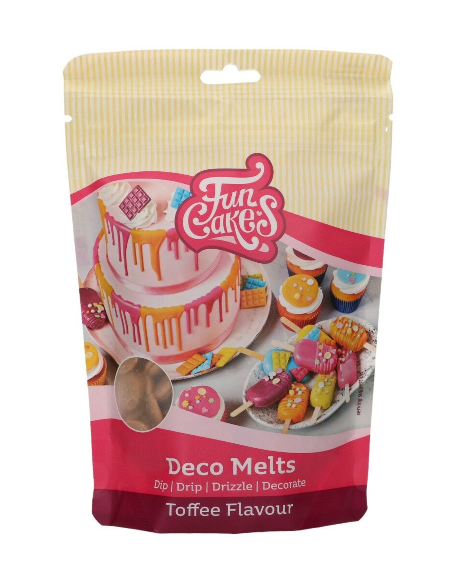 FunCakes FunCakes Deco Melts -Toffeesmaak- 250g