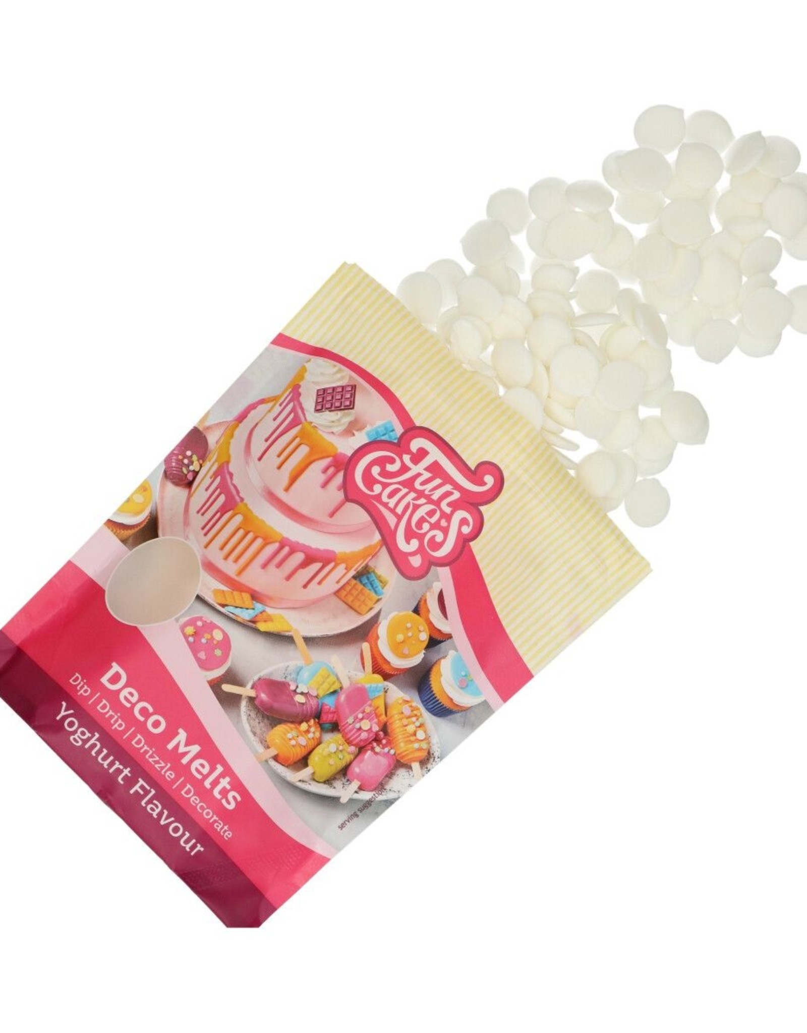 FunCakes FunCakes Deco Melts -Yoghurtsmaak- 250g