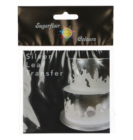 Sugarflair Eetbaar Bladzilver Transfer