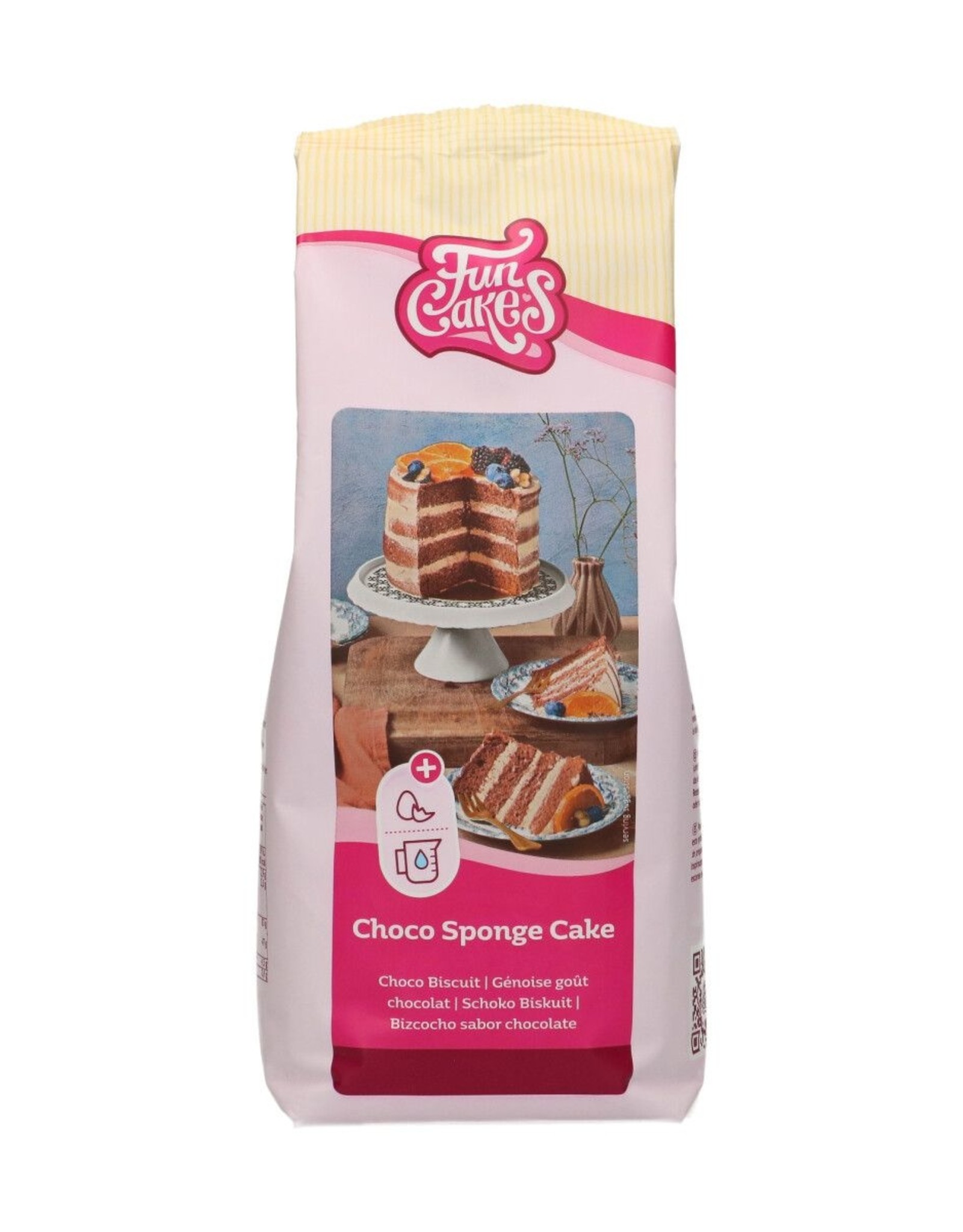 FunCakes FunCakes Mix voor Chocolade Biscuit 1 kg