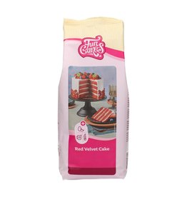 FunCakes Mix voor Red Velvet Cake 1 kg