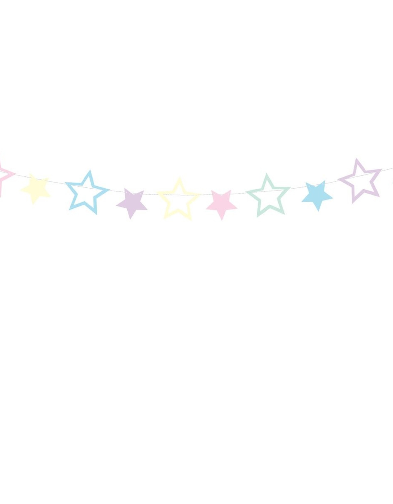 PartyDeco PartyDeco Garland Unicorn Sterren