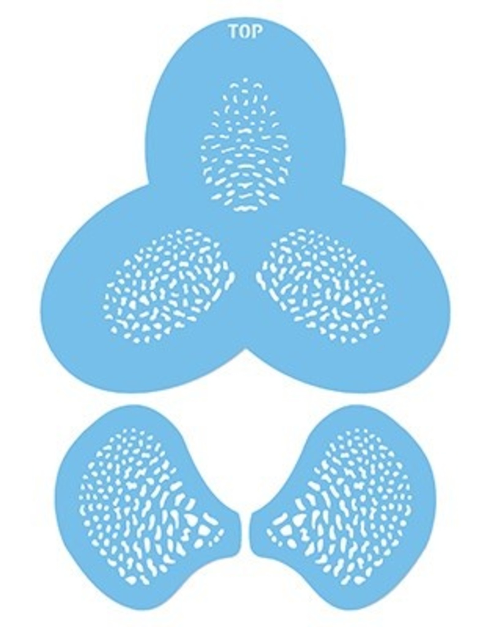 JEM JEM Orchid Dot - Stencil Set of 3