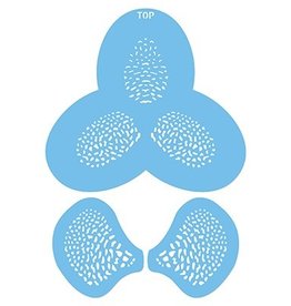 JEM JEM Orchid Dot - Stencil Set of 3