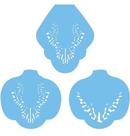 JEM JEM Cymbidium Orchid - Stencil Set of 2