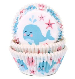 House of Marie Baking Cups Walvis pk/50