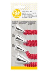 Wilton Wilton Decorating Tip Set Ruffles #86, #100, #102, #125