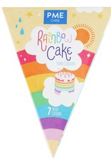 PME PME Rainbow Cake Food Colours Kit