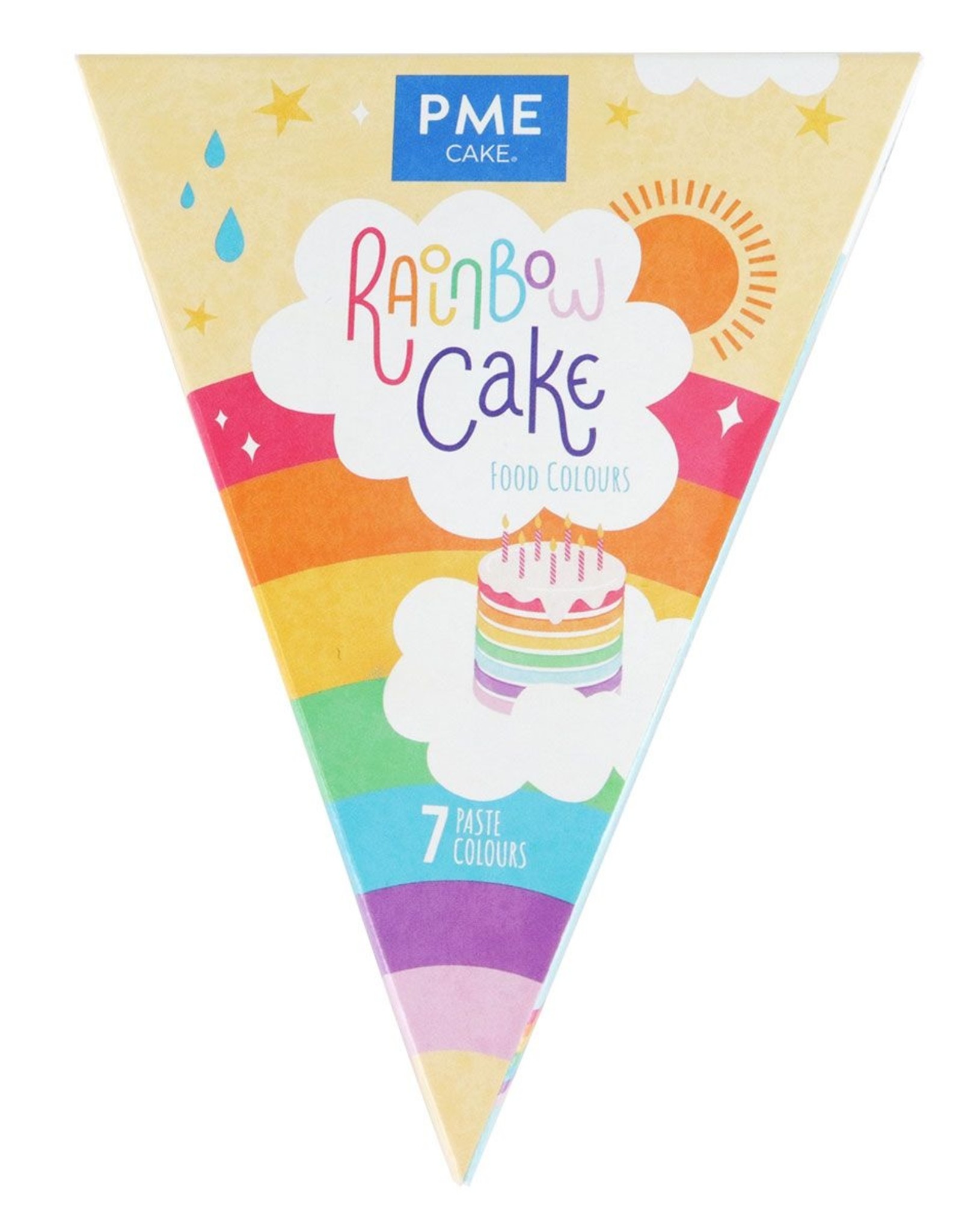 PME PME Rainbow Cake Food Colours Kit