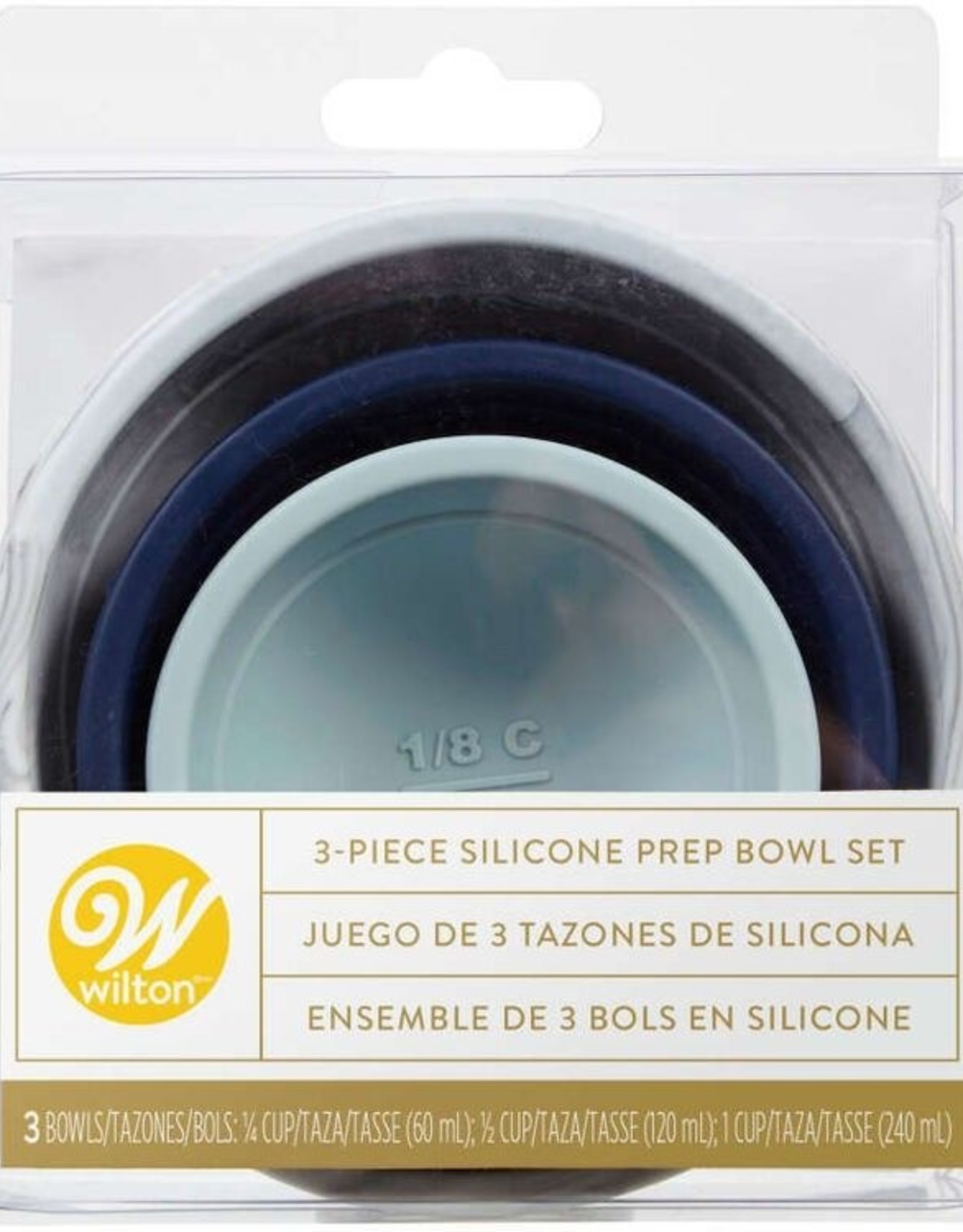 Wilton Wilton Silicone Prep Bowl Set/3