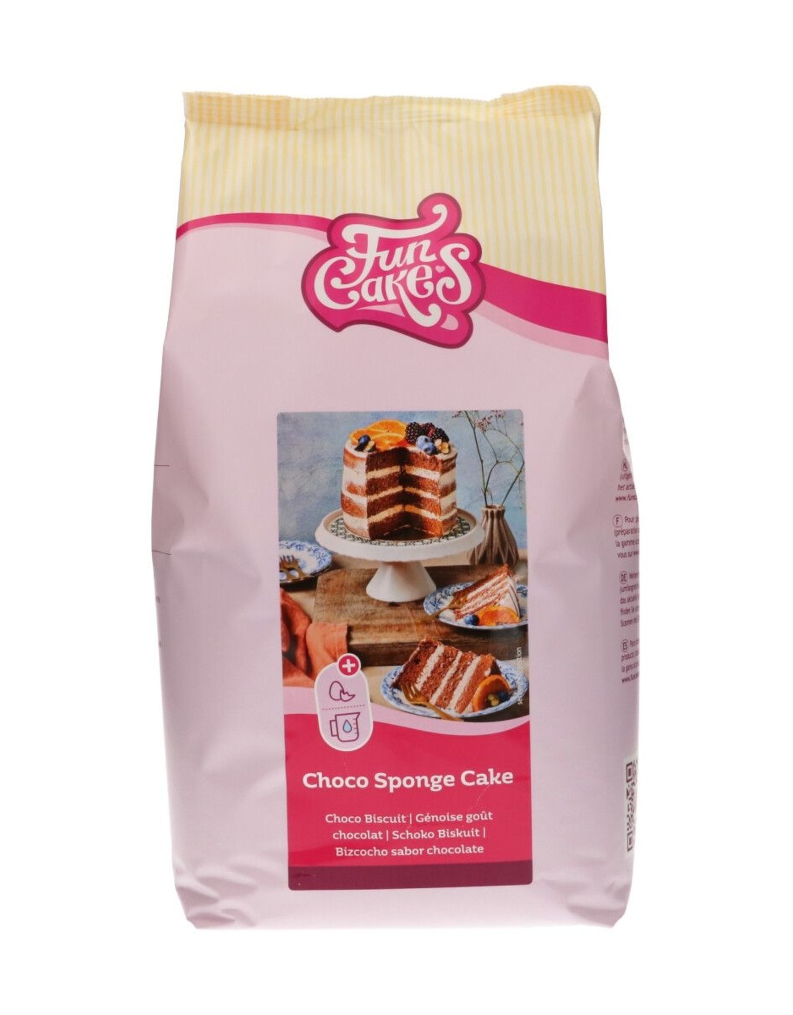 FunCakes FunCakes Mix voor Choco Biscuit 4 kg