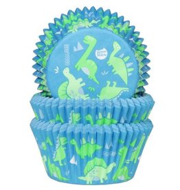 House of Marie Baking Cups Dino's pk/48