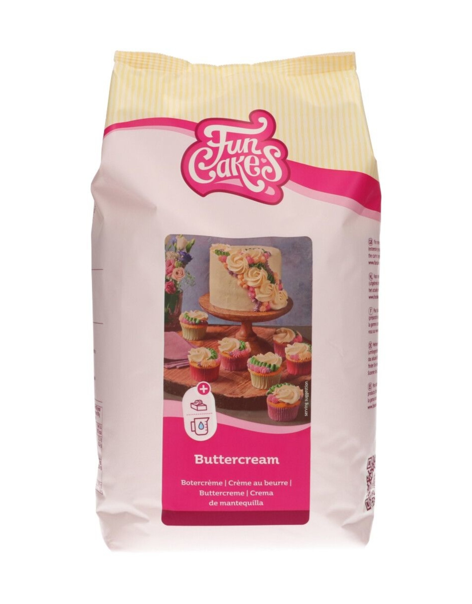 FunCakes FunCakes Mix voor Botercrème 4 kg