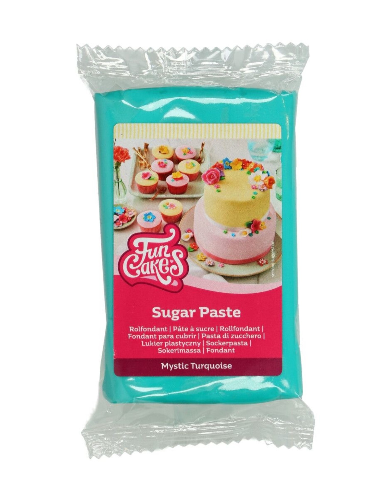 FunCakes FunCakes Rolfondant Mystic Turquoise 250 g