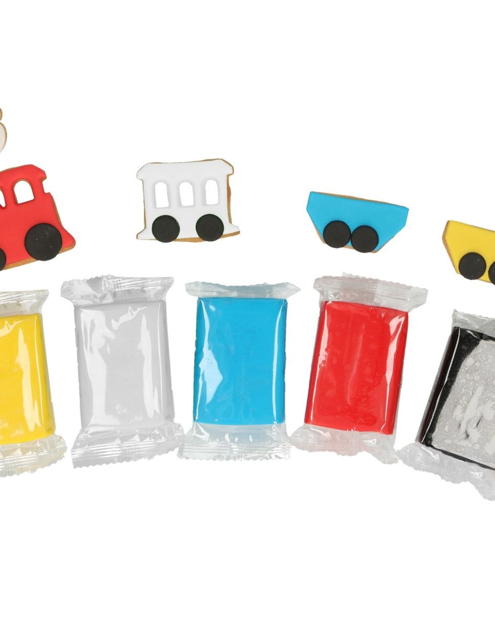 FunCakes FunCakes Rolfondant Multipack Primary Colours 5x100 g