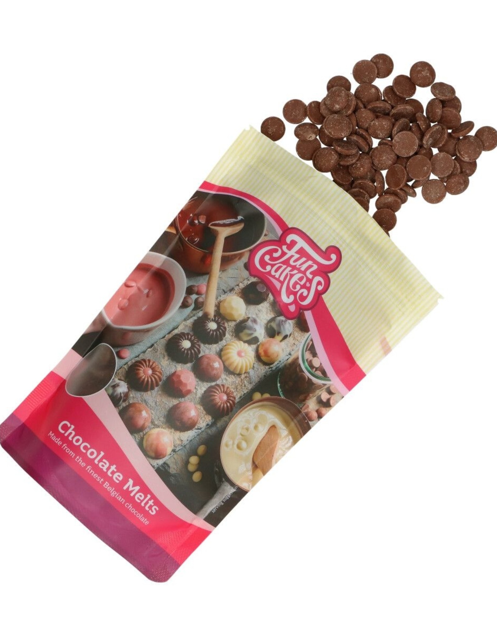 FunCakes FunCakes Chocolade Melts Melk 350 g