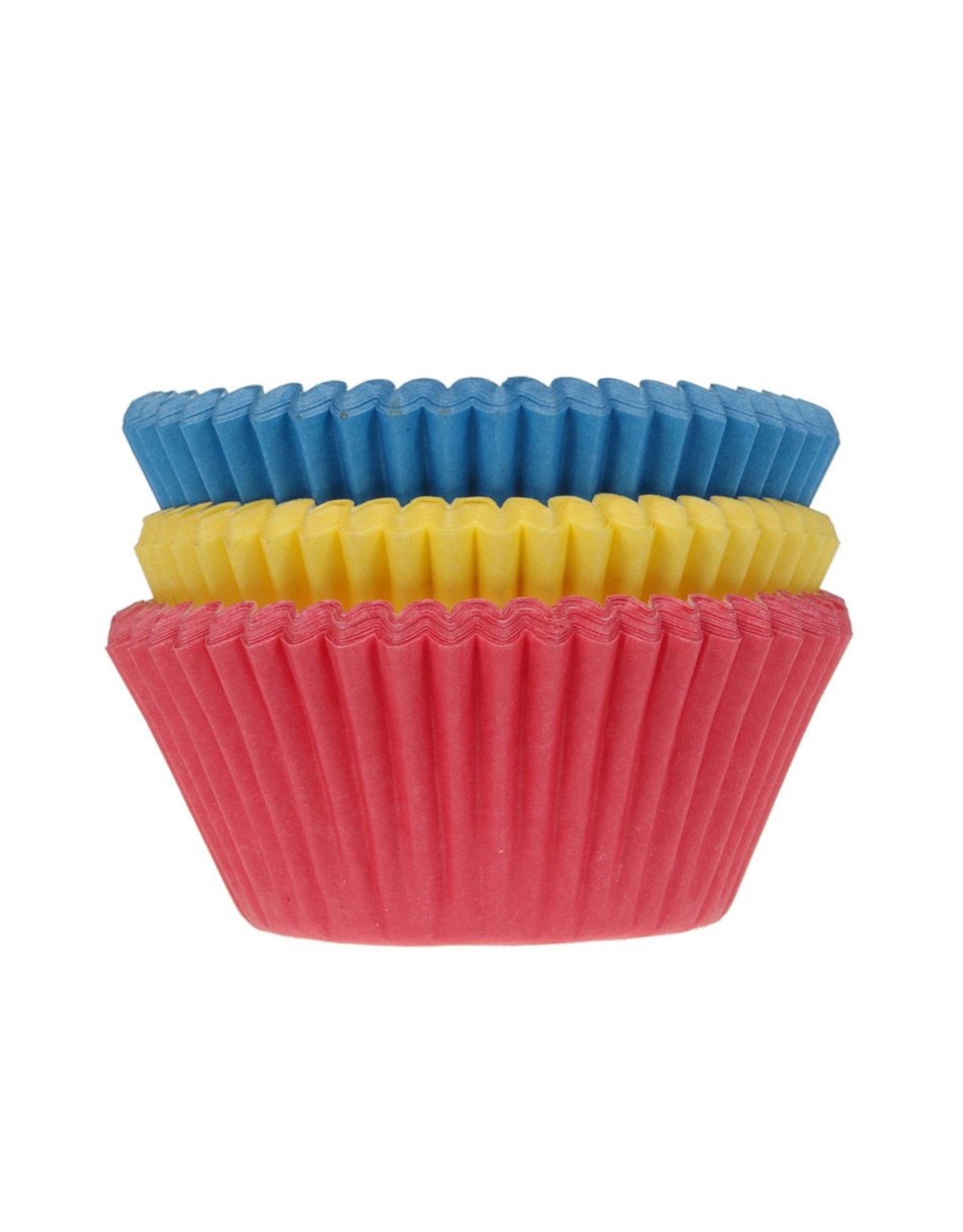 House of Marie House of Marie Baking Cups Assorti Primary pk/75