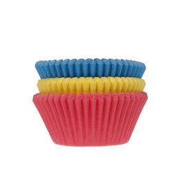 House of Marie Baking Cups Assorti Primary pk/75