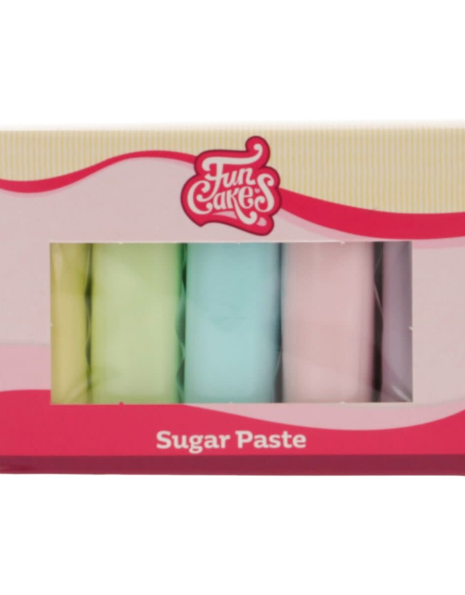 FunCakes FunCakes Rolfondant Multipack Pastel Colours 5x100g