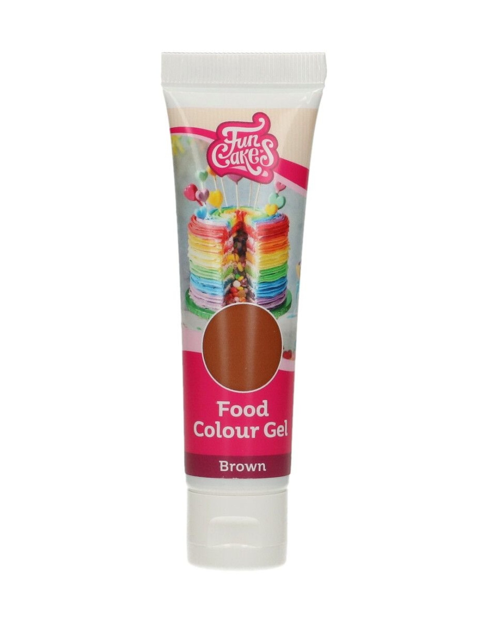 FunCakes FunCakes Eetbare Kleurstof Gel Brown 30g