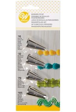 Wilton Wilton Borders Tip Set/4