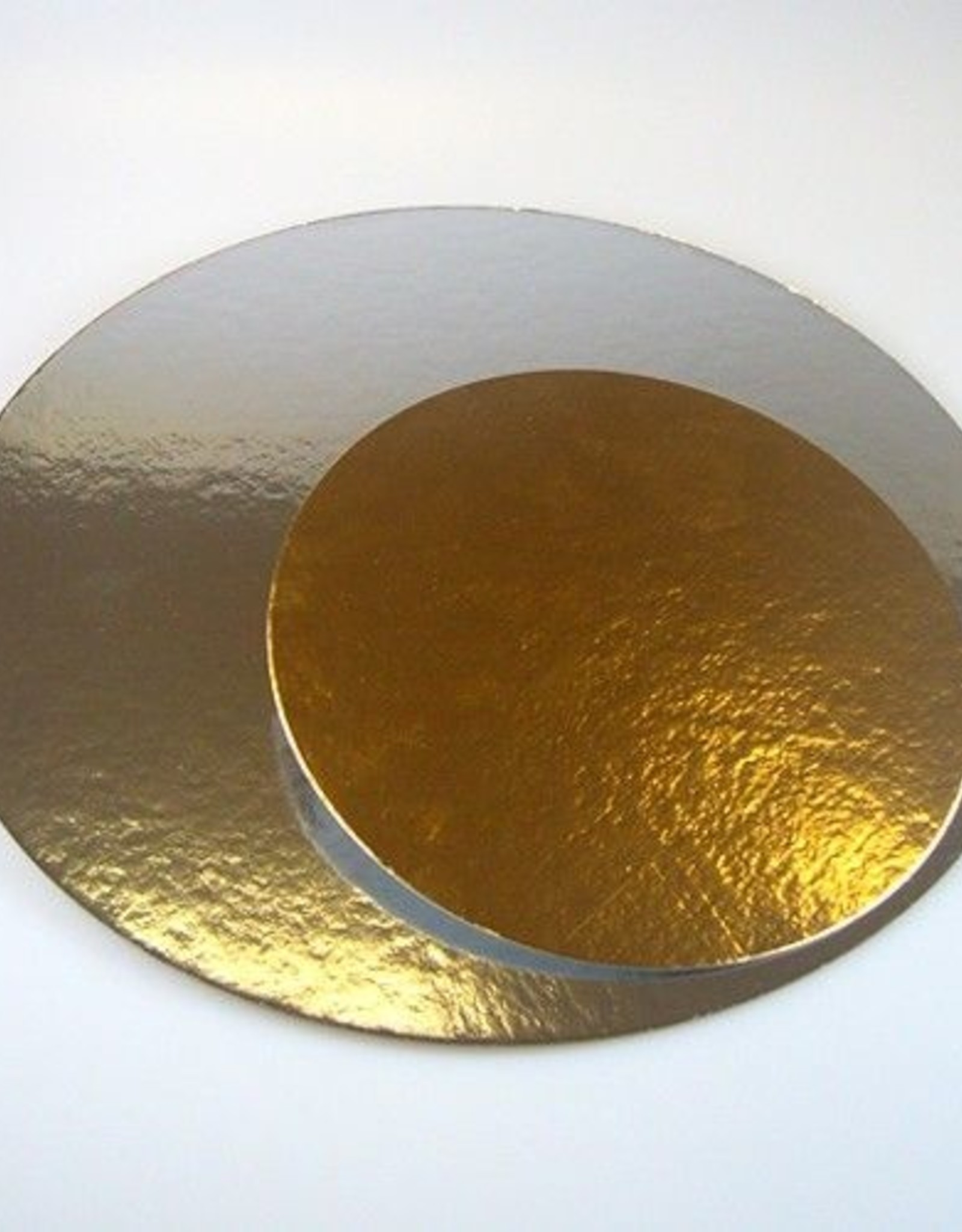 FunCakes FunCakes Taartkartons Zilver/Goud Ø 20 cm, 100 stuks