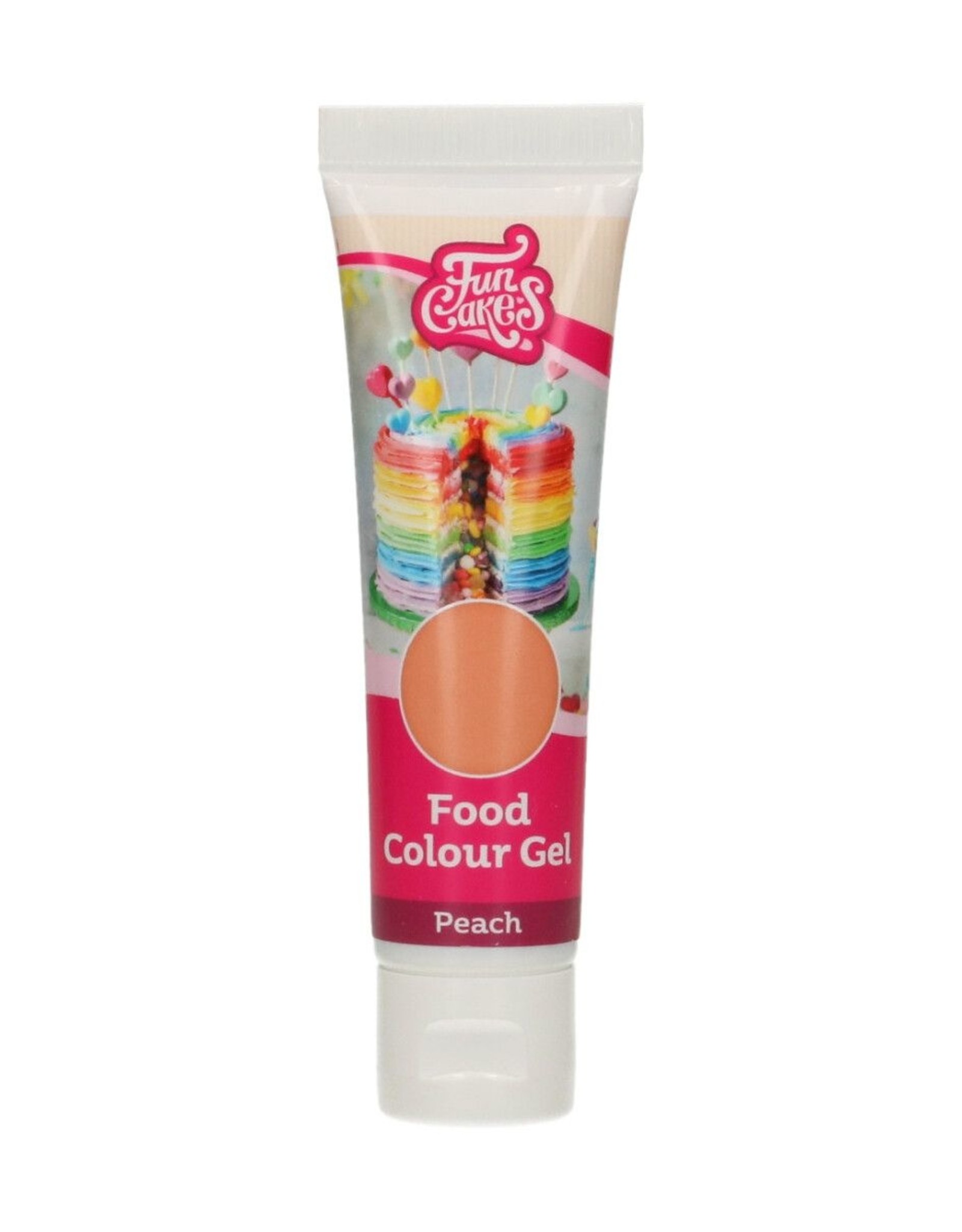 FunCakes FunCakes Eetbare Kleurstof Gel Peach 30g