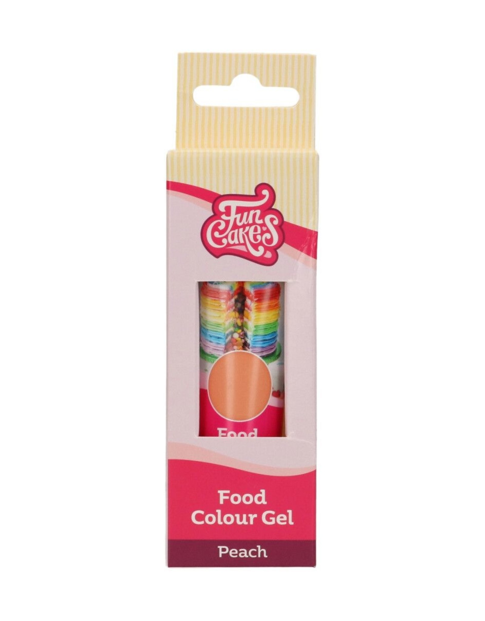 FunCakes FunCakes Eetbare Kleurstof Gel Peach 30g