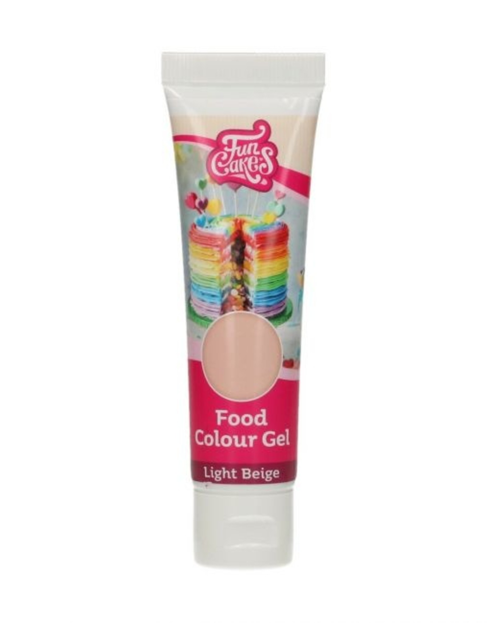 FunCakes FunCakes Eetbare Kleurstof Gel Light Beige 30g