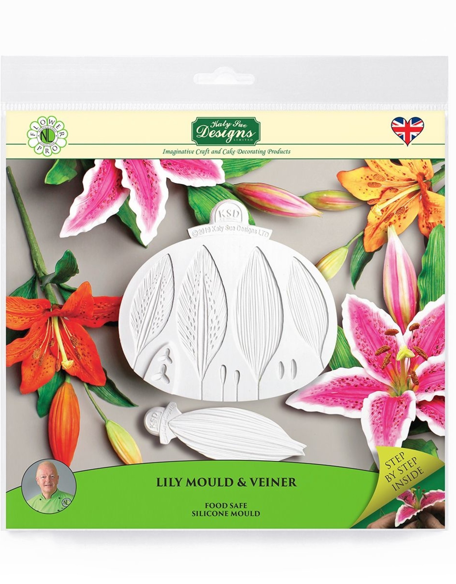 Katy Sue Designs Katy Sue Mould & Veiner Lily