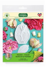 Katy Sue Designs Katy Sue Mould & Veiner Peony / Tulip